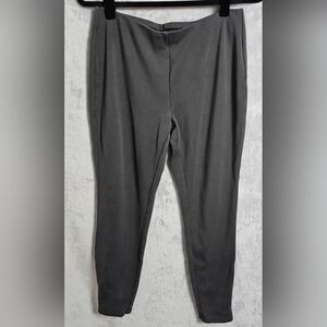 Chico’s Slim Stretch Ankle Pull On Pants in Dark Gray Size 0) U.S. Size 4